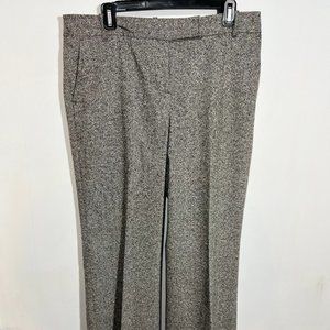 LOFT Marisa Trouser Pants - Lined / Size 10 - Speckled